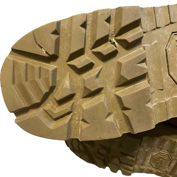 Matterhorn Combat Boots Men 9M Olive Green Leather GoreTex Steel Toe Made USA - Picture 7 of 14